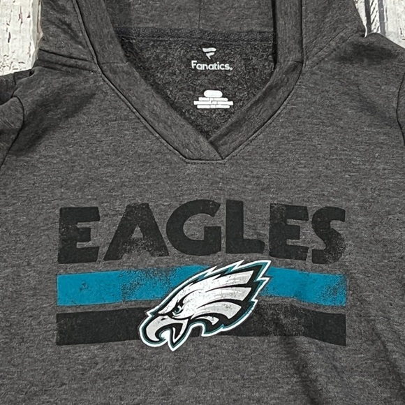 Women's Philadelphia Eagles NFL Football Hoodie Pullover Jumper Sweatshirt - Picture 3 of 5